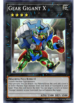 Gear Gigant X - RA04-EN188 - Platinum Secret Rare