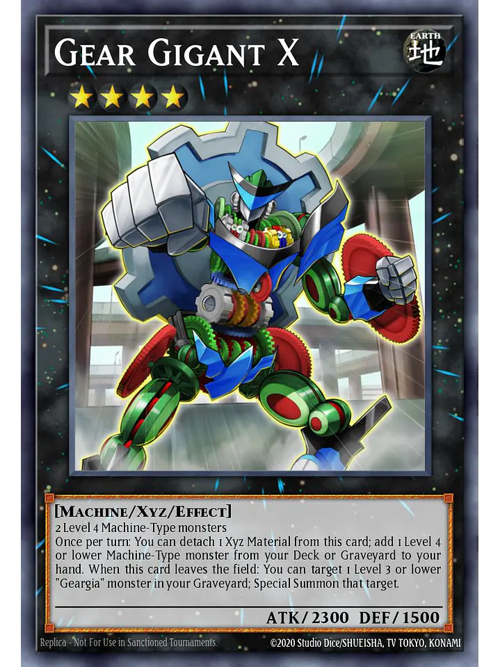 Gear Gigant X - RA04-EN188 - Platinum Secret Rare 1