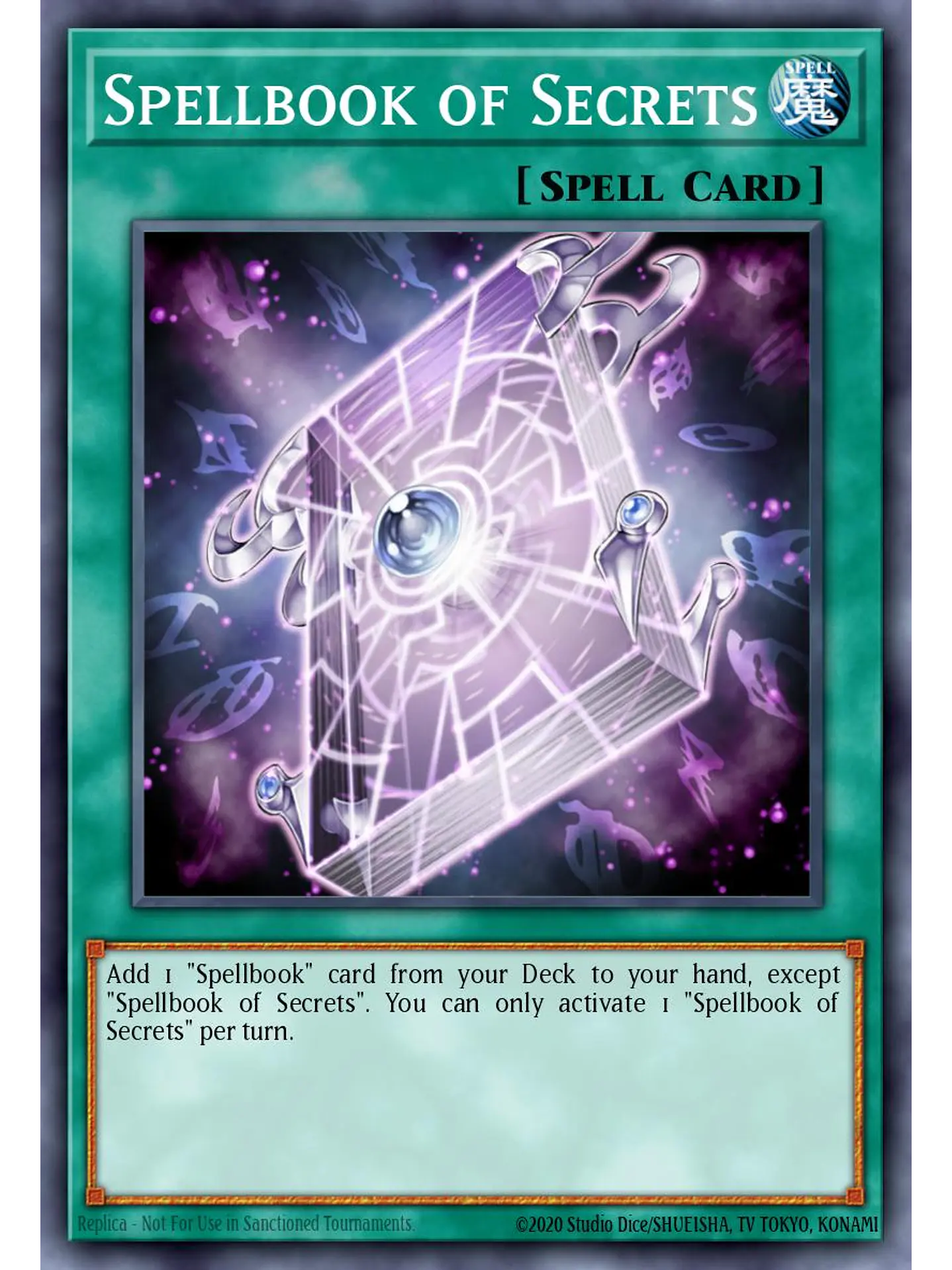 Spellbook of Secrets - RA04-EN189 - Platinum Secret Rare 1