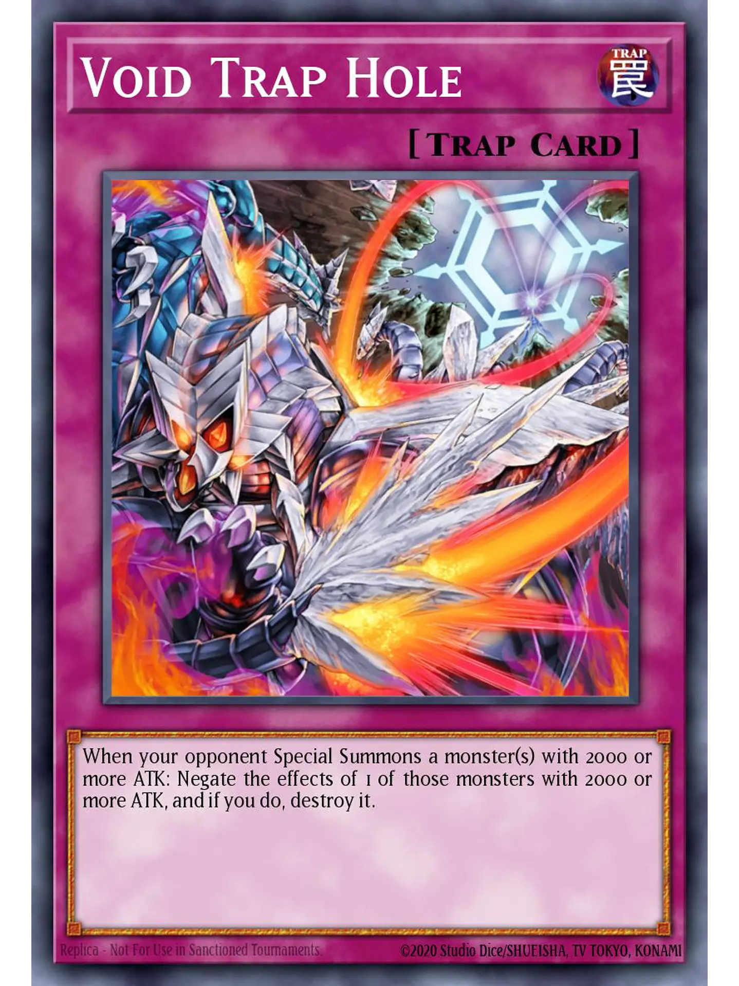 Void Trap Hole - RA04-EN190 - Platinum Secret Rare 1