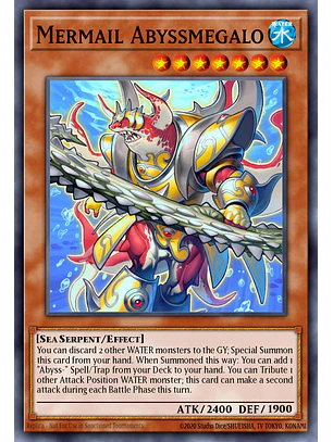 Mermail Abyssmegalo - RA04-EN191 - Platinum Secret Rare