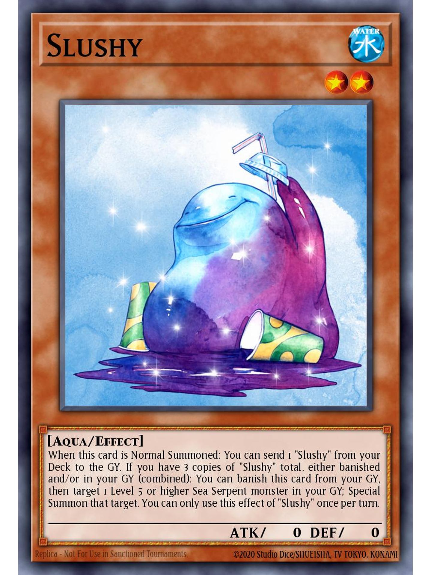Slushy - RA04-EN196 - Platinum Secret Rare 1