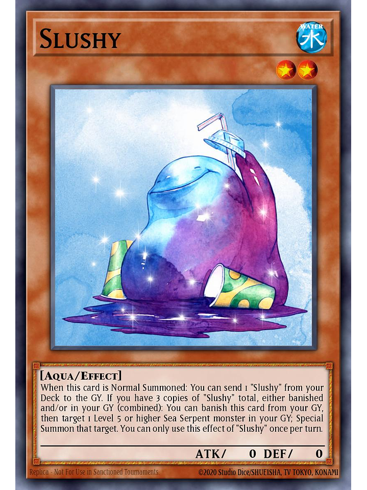 Slushy - RA04-EN196 - Platinum Secret Rare 1