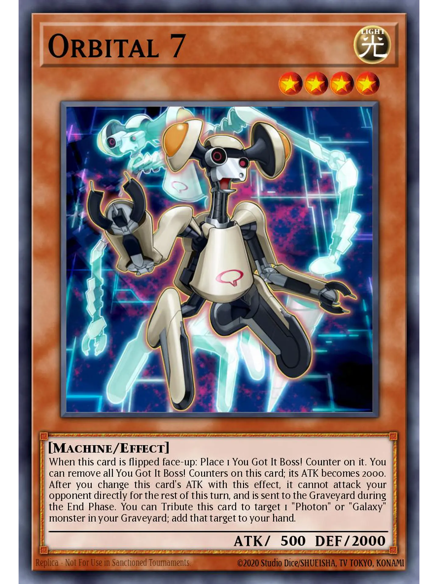 Orbital 7 - RA04-EN197 - Platinum Secret Rare 1