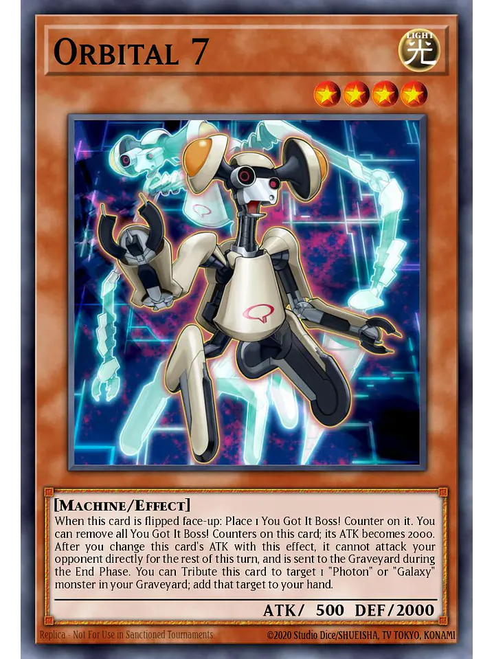 Orbital 7 - RA04-EN197 - Platinum Secret Rare 1
