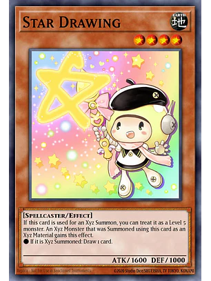 Star Drawing - RA04-EN199 - Platinum Secret Rare