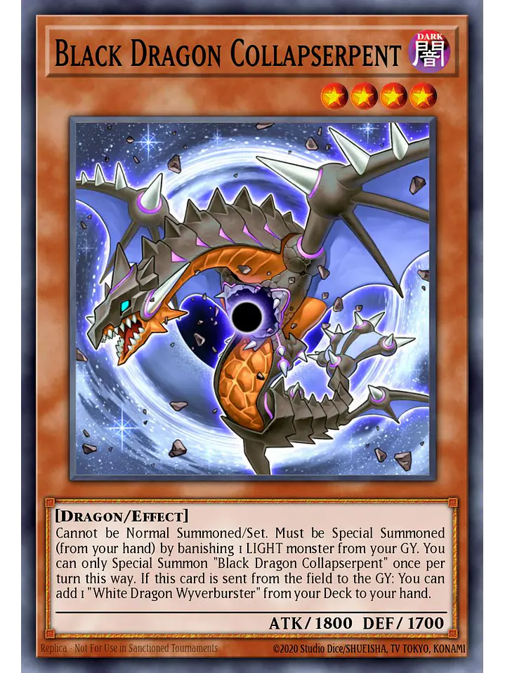 Black Dragon Collapserpent - RA04-EN204 - Platinum Secret Rare 1