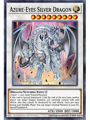 Azure-Eyes Silver Dragon - RA04-EN208 - Platinum Secret Rare