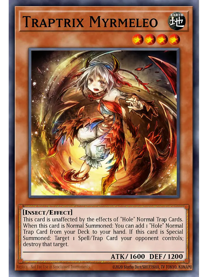 Traptrix Myrmeleo - RA04-EN210 - Platinum Secret Rare 1