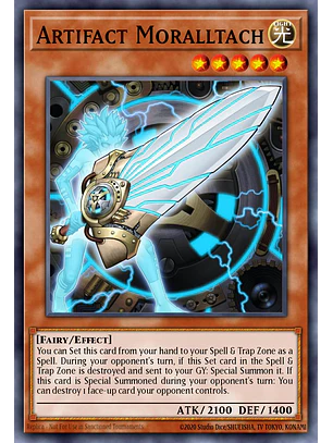 Artifact Moralltach - RA04-EN214 - Platinum Secret Rare