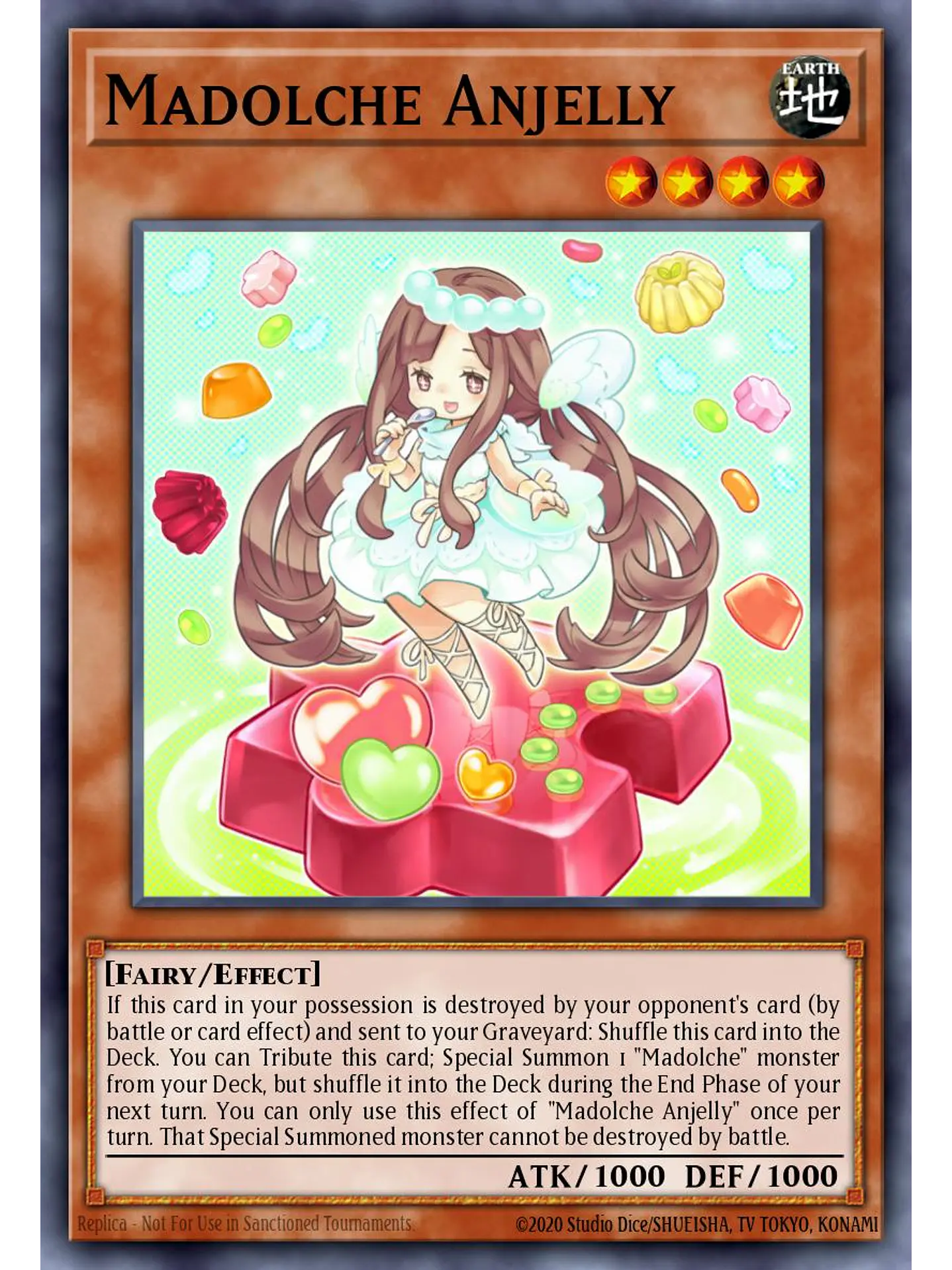 Madolche Anjelly - RA04-EN215 - Platinum Secret Rare 1
