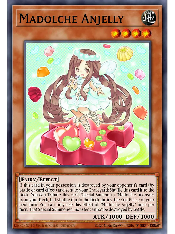 Madolche Anjelly - RA04-EN215 - Platinum Secret Rare 1