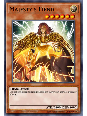 Majesty’s Fiend - RA04-EN216 - Platinum Secret Rare