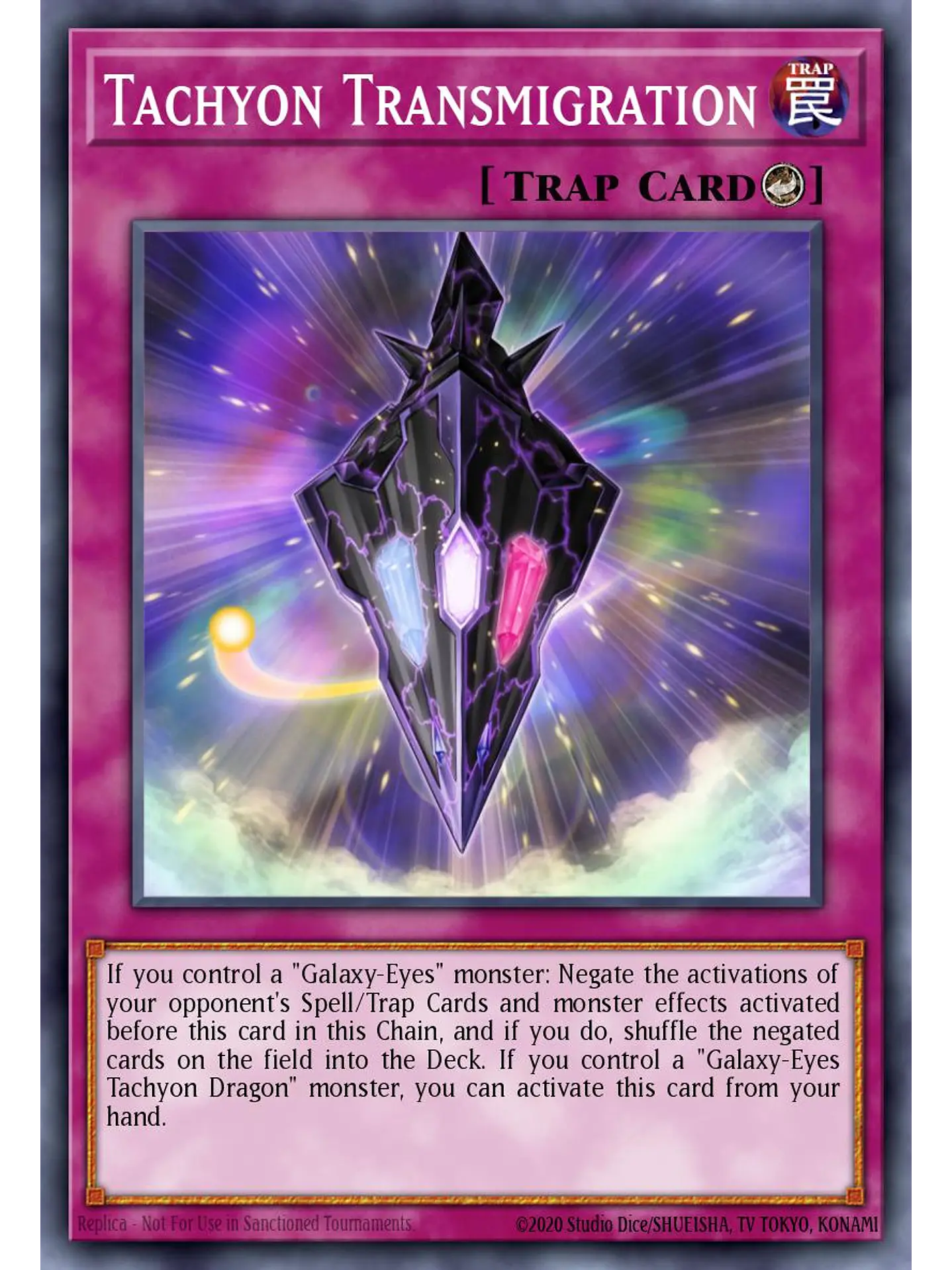 Tachyon Transmigration - RA04-EN220 - Platinum Secret Rare 1