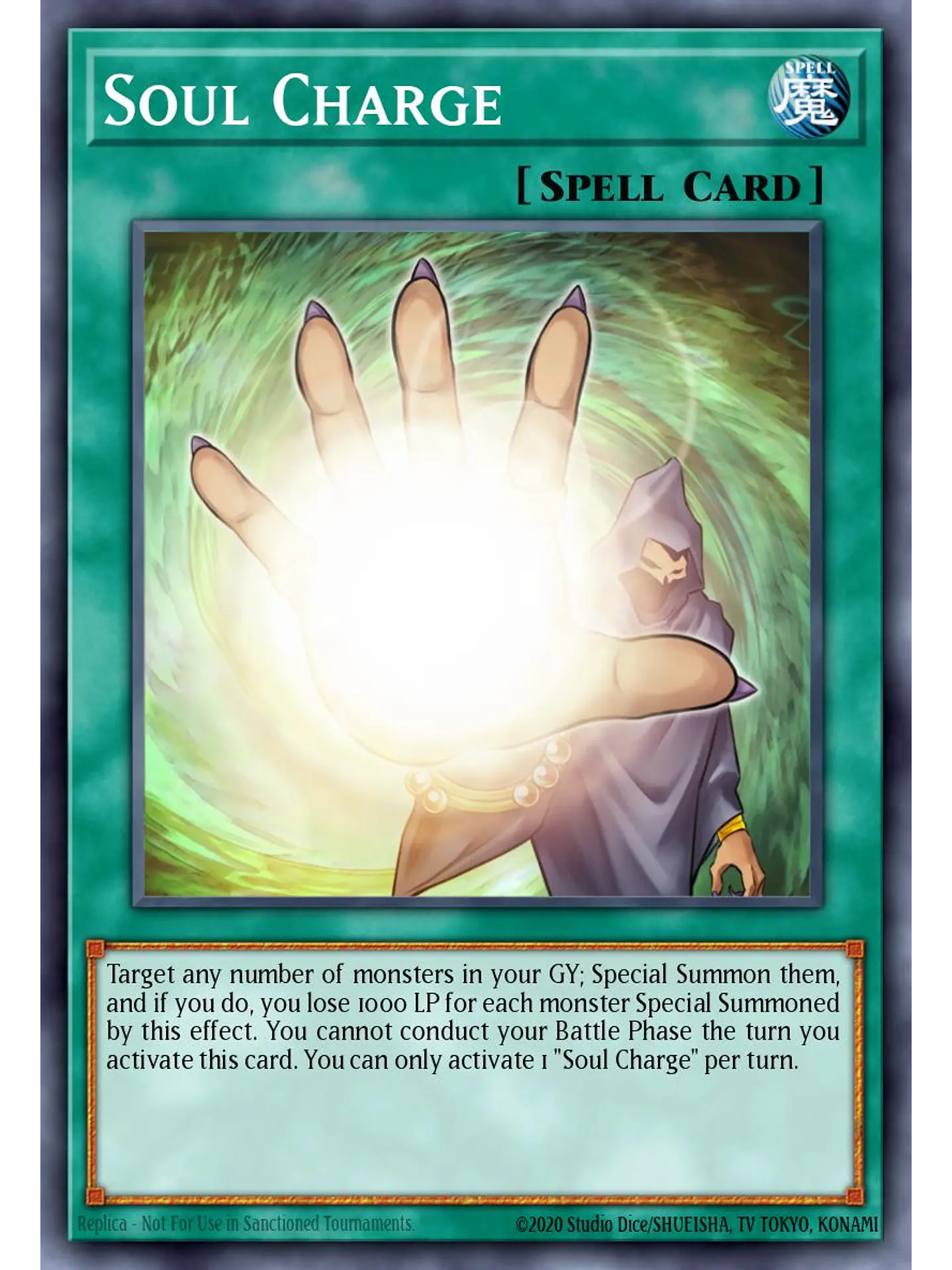 Soul Charge - RA04-EN222 - Platinum Secret Rare 1