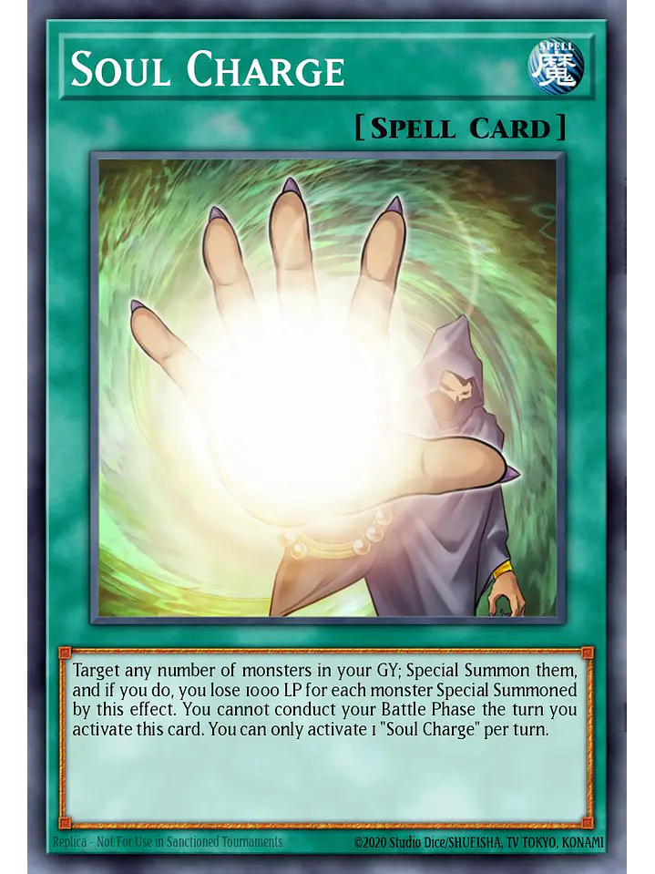 Soul Charge - RA04-EN222 - Platinum Secret Rare 1