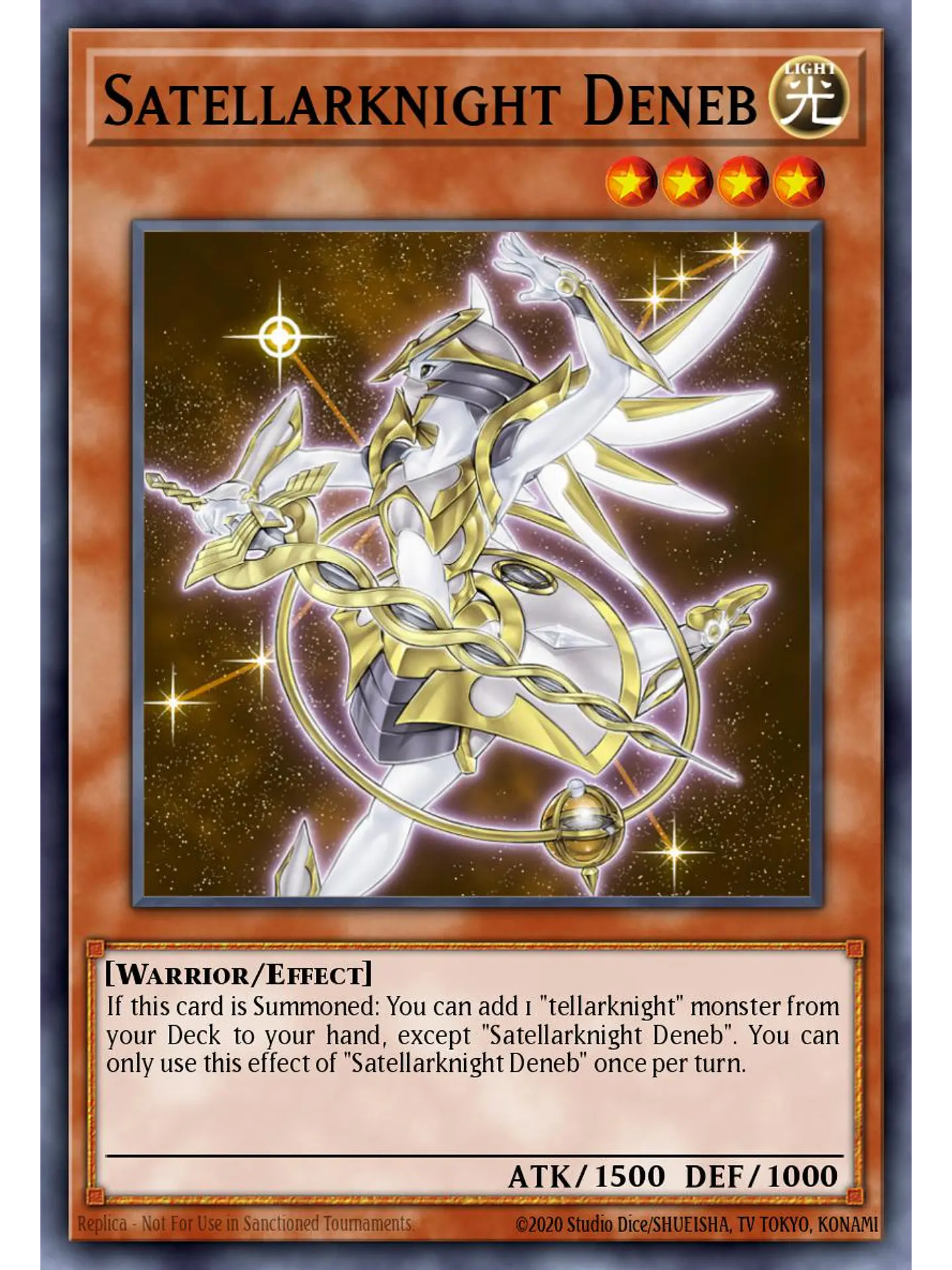 Satellarknight Deneb - RA04-EN227 - Platinum Secret Rare 1