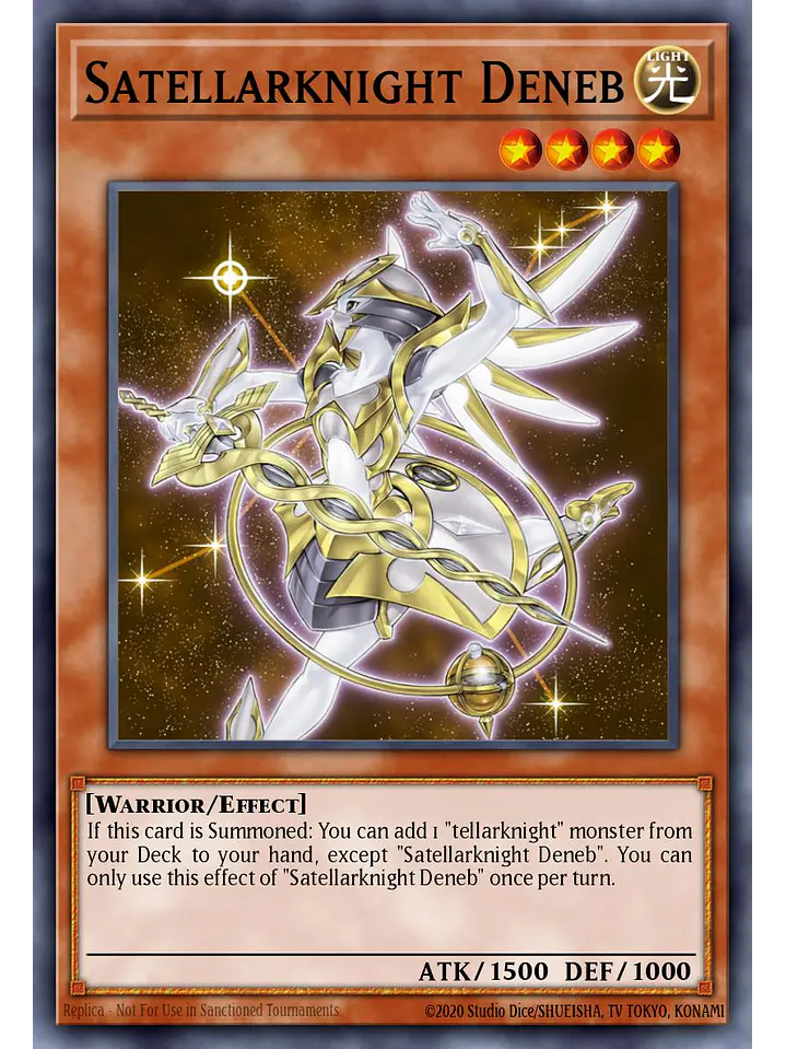 Satellarknight Deneb - RA04-EN227 - Platinum Secret Rare 1