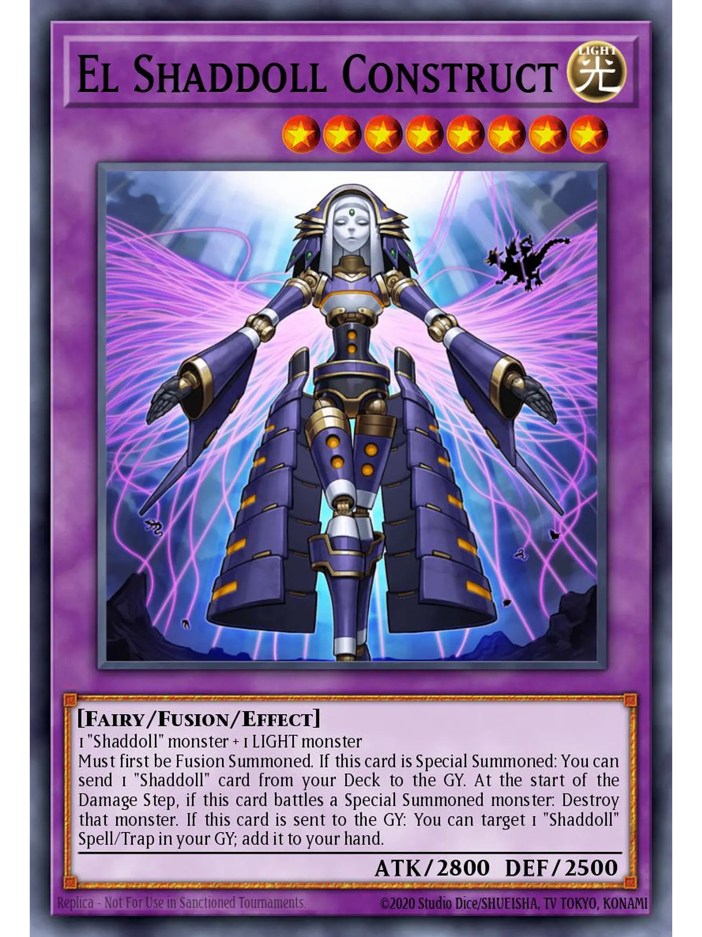 El Shaddoll Construct - RA04-EN229 - Platinum Secret Rare 1