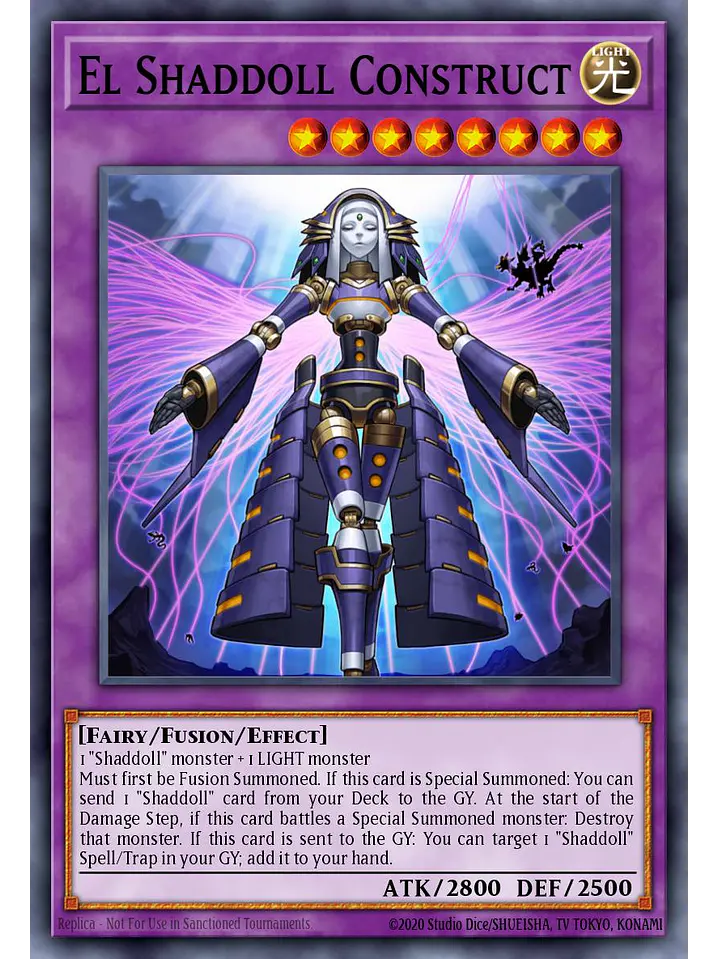 El Shaddoll Construct - RA04-EN229 - Platinum Secret Rare 1
