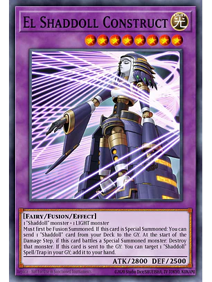 El Shaddoll Construct (Alternate Artwork) - RA04-EN229 - Platinum Secret Rare