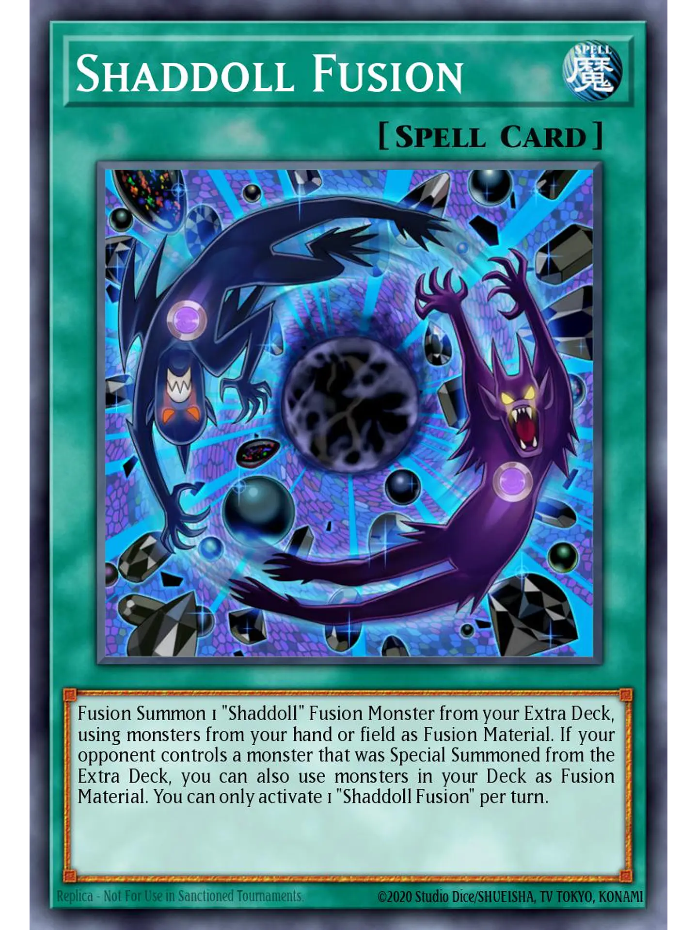 Shaddoll Fusion - RA04-EN231 - Platinum Secret Rare 1