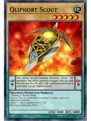 Qliphort Scout - RA04-EN236 - Platinum Secret Rare