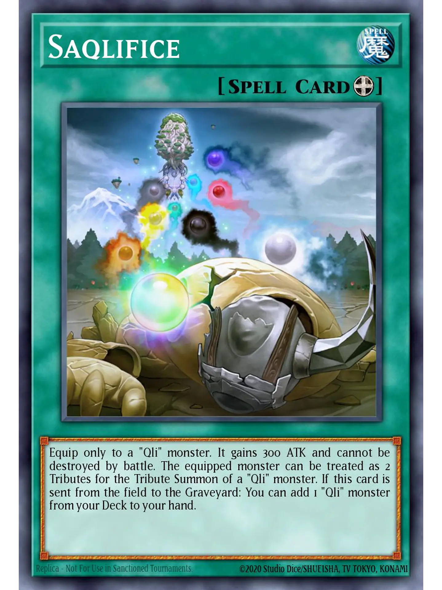 Saqlifice - RA04-EN238 - Platinum Secret Rare 1
