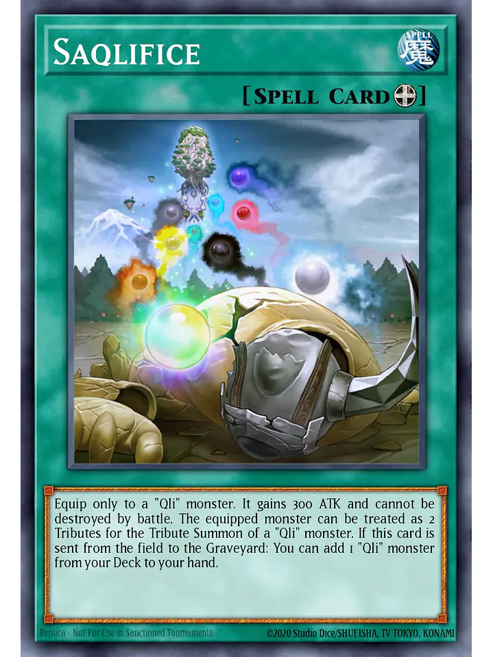 Saqlifice - RA04-EN238 - Platinum Secret Rare 1