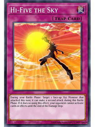 Hi-Five the Sky - RA04-EN239 - Platinum Secret Rare