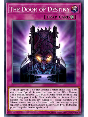The Door of Destiny - RA04-EN240 - Platinum Secret Rare