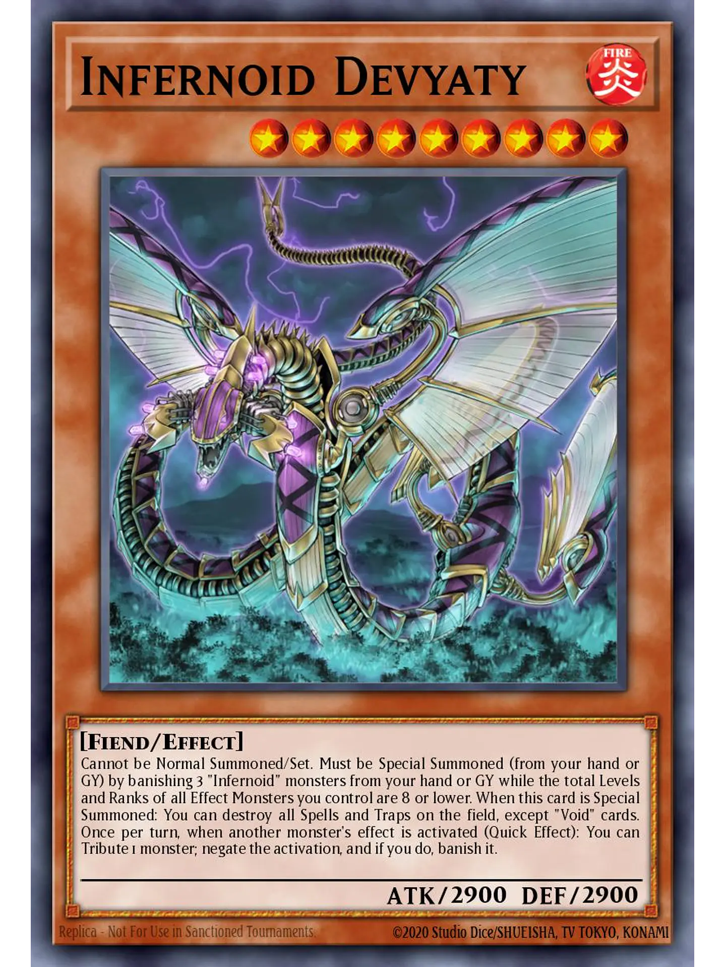 Infernoid Devyaty - RA04-EN248 - Platinum Secret Rare 1