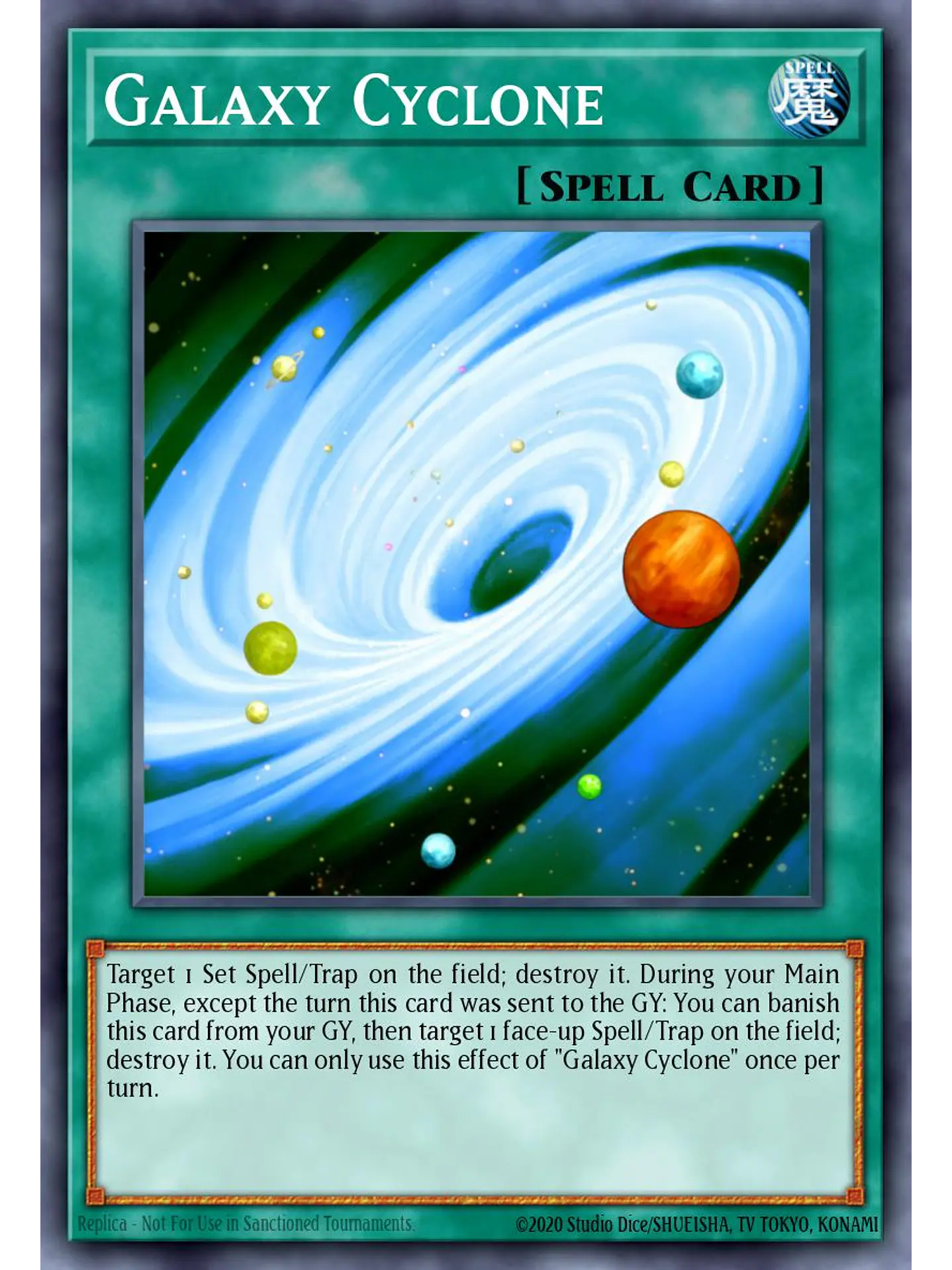 Galaxy Cyclone - RA04-EN250 - Platinum Secret Rare 1