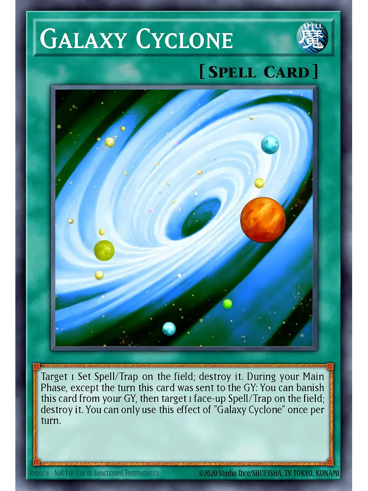 Galaxy Cyclone - RA04-EN250 - Platinum Secret Rare 1
