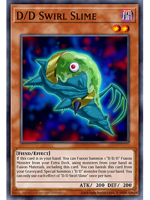 D/D Swirl Slime - RA04-EN258 - Platinum Secret Rare