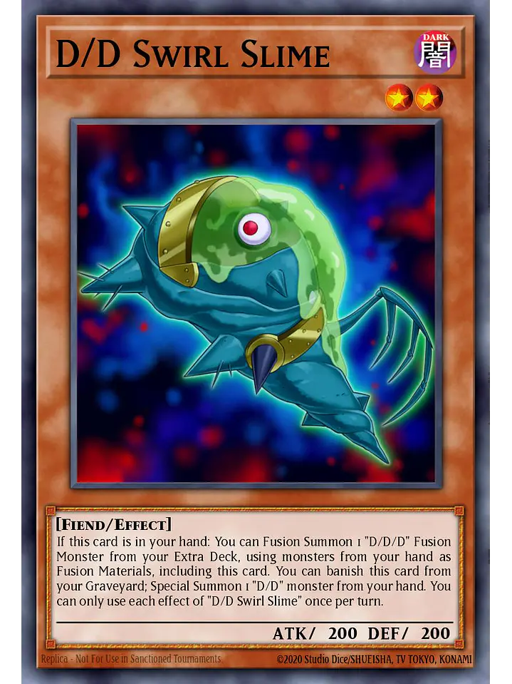 D/D Swirl Slime - RA04-EN258 - Platinum Secret Rare 1