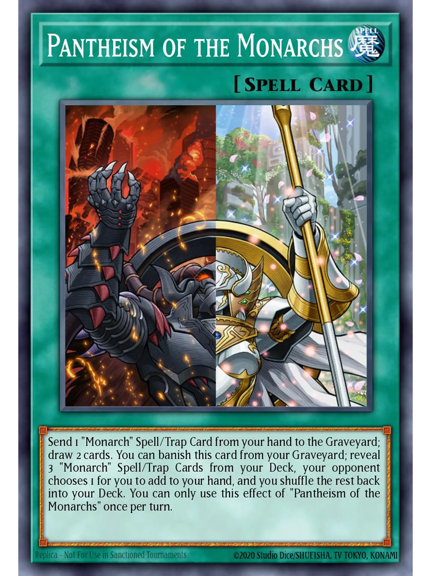 Pantheism of the Monarchs - RA04-EN261 - Platinum Secret Rare 1