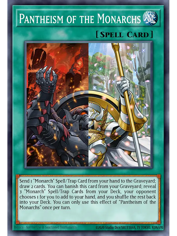 Pantheism of the Monarchs - RA04-EN261 - Platinum Secret Rare 1