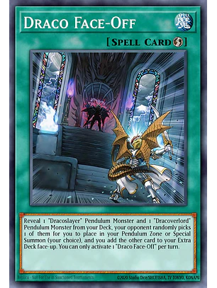 Draco Face-Off - RA04-EN262 - Platinum Secret Rare