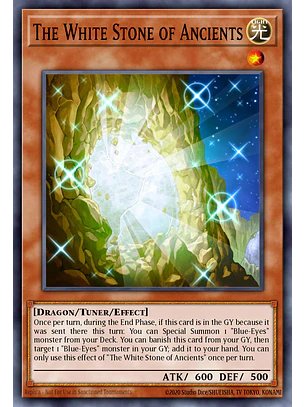 The White Stone of Ancients - RA04-EN267 - Platinum Secret Rare