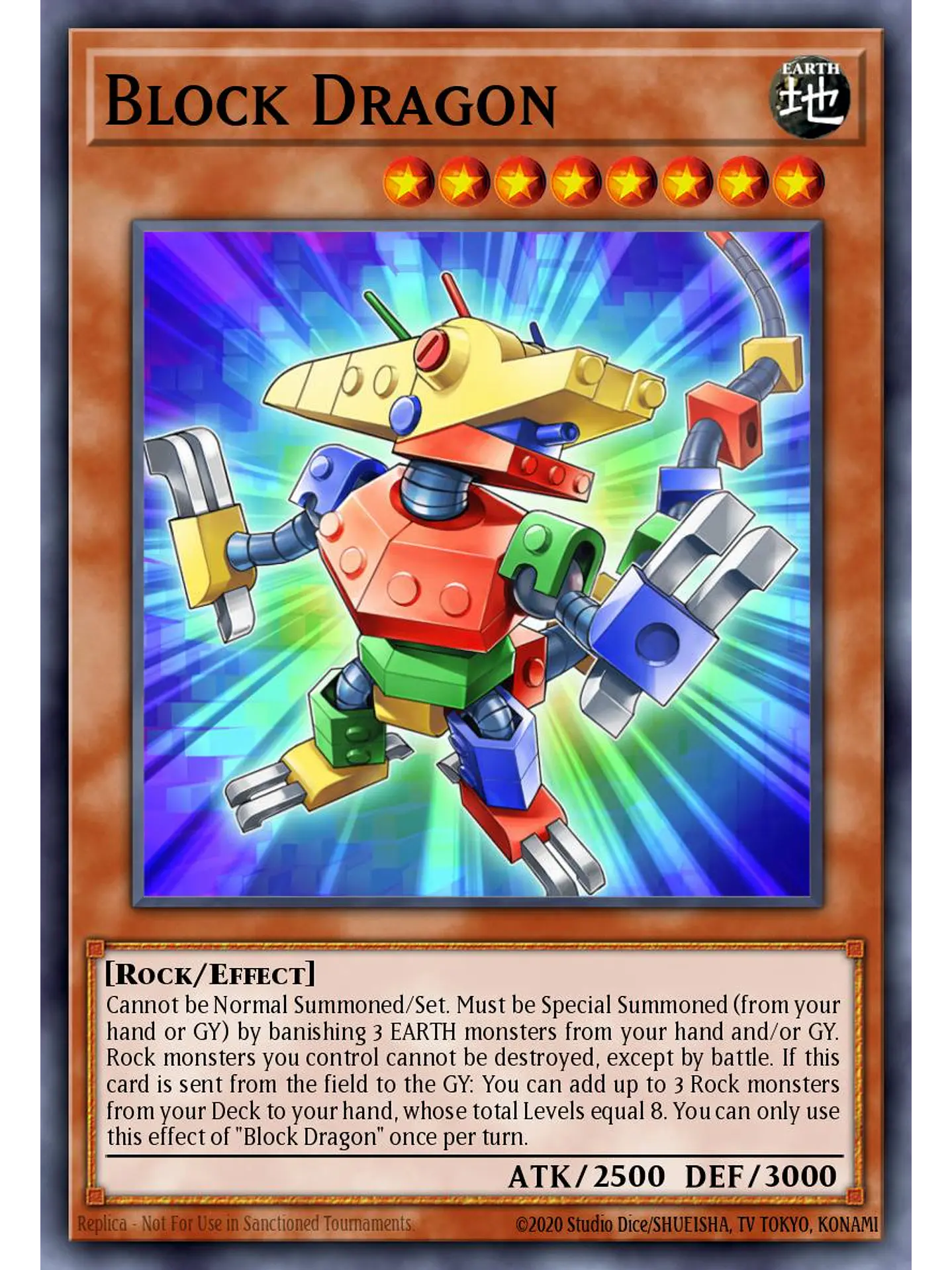 Block Dragon - RA04-EN268 - Platinum Secret Rare 1