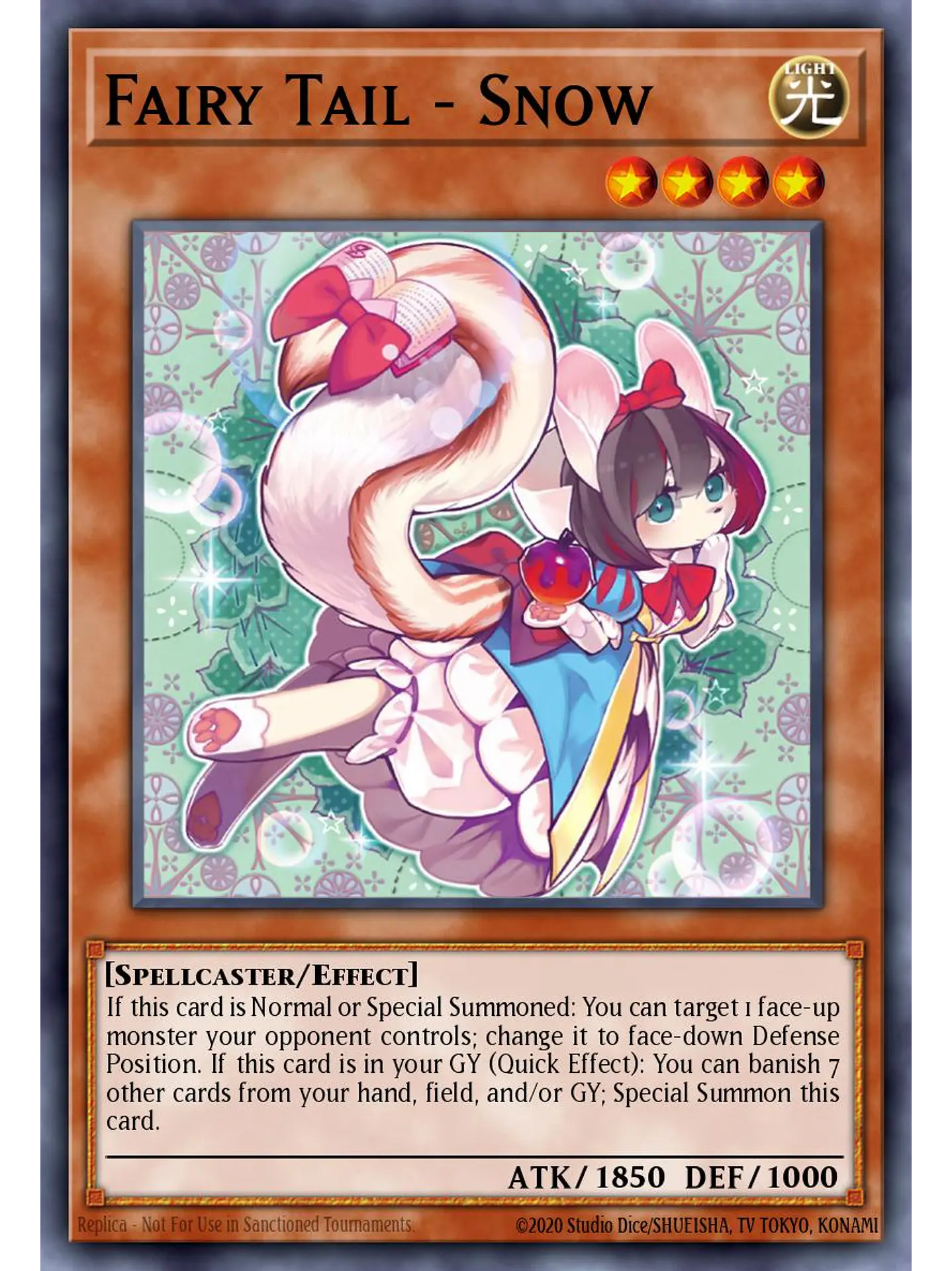 Fairy Tail – Snow - RA04-EN269 - Platinum Secret Rare 1