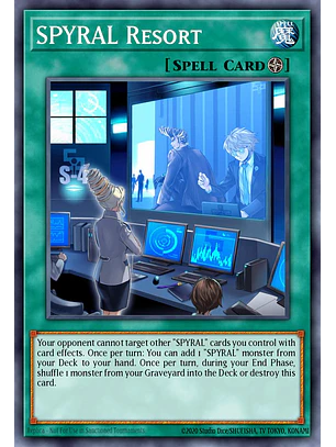 SPYRAL Resort - RA04-EN277 - Platinum Secret Rare