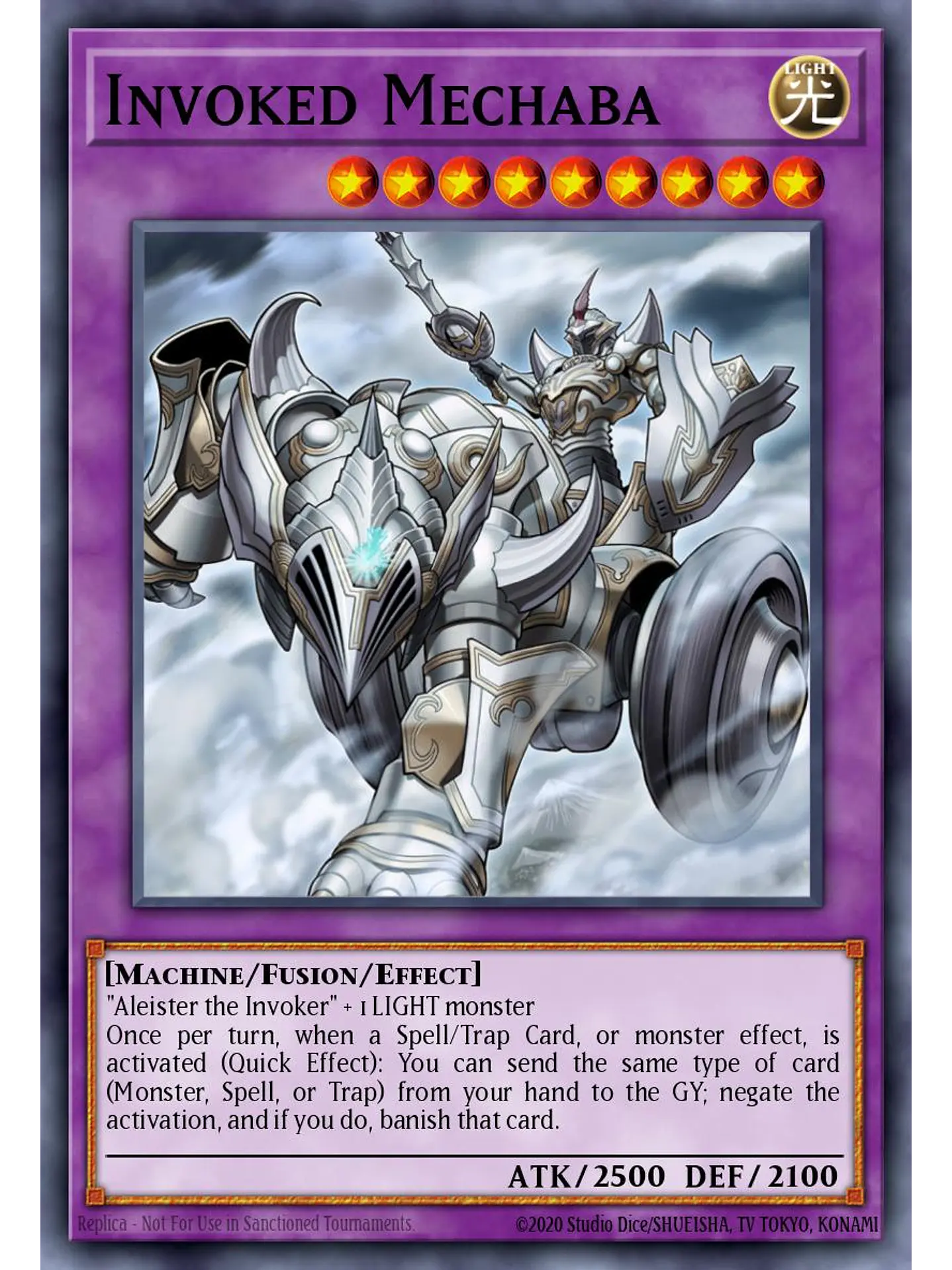 Invoked Mechaba - RA04-EN279 - Platinum Secret Rare 1