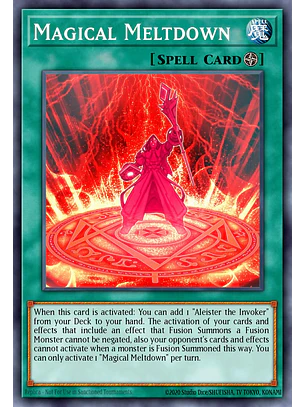 Magical Meltdown - RA04-EN280 - Platinum Secret Rare