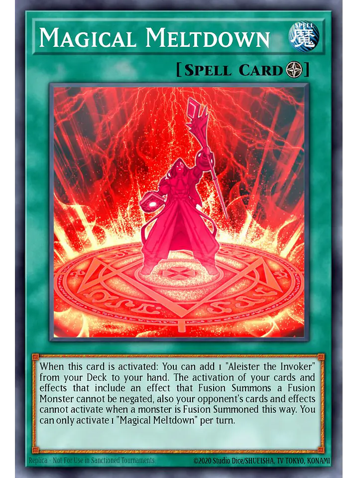 Magical Meltdown - RA04-EN280 - Platinum Secret Rare 1