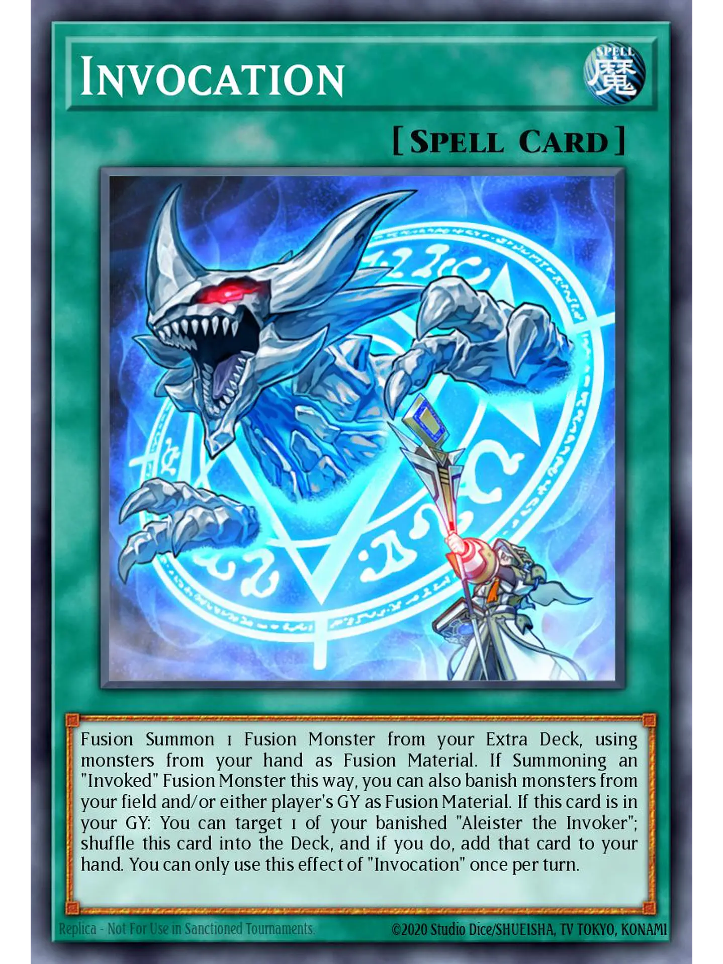 Invocation - RA04-EN281 - Platinum Secret Rare 1