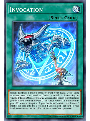 Invocation - RA04-EN281 - Platinum Secret Rare