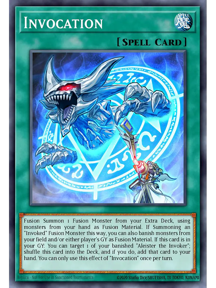 Invocation - RA04-EN281 - Platinum Secret Rare 1