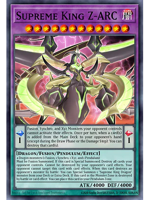Supreme King Z-ARC - RA04-EN284 - Platinum Secret Rare